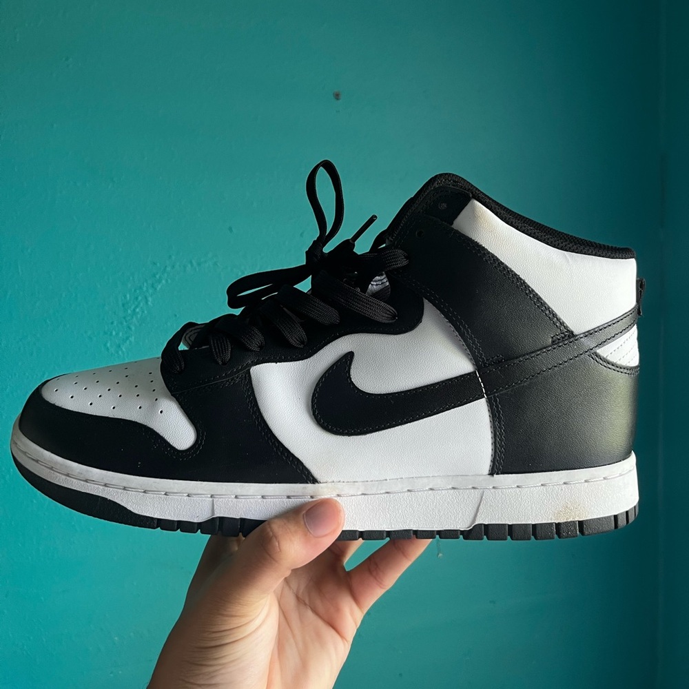 Dunk High 'Black White'